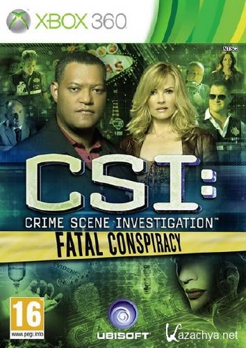 CSI: Fatal Conspiracy (2010/RF/RUS/XBOX360)