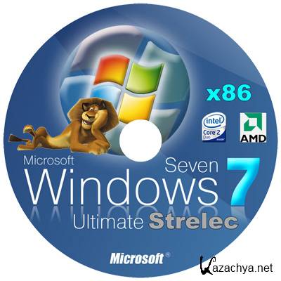 Windows 7 Ultimate SP1 Strelec x86