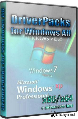 DriverPacks for Windows All + DriverPacks BASE 2011.03 Rus-Eng