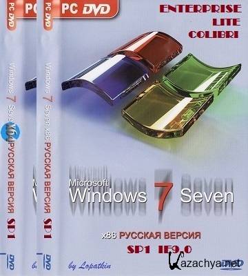 Windows 7 Enterprise SP1 x86-x64 ru-RU Lite & Colibri IE9 (4 in 1) by LBN