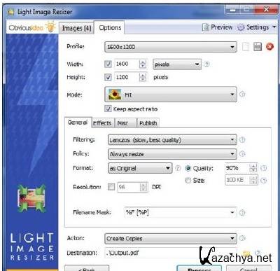 Light Image Resizer 4.0.4.4 + crack (keygen) [ ]