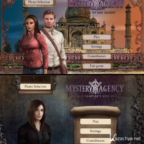 Mystery Agency 2 Pack: Secrets of the Orient + A Vampire's Kiss Final (2011/Eng)
