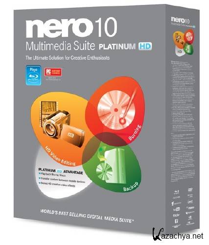 Nero Multimedia Suite Platinum HD 10.5.10900 + Nero MediaHome 4.5.8.0b + Nero Move it 1.5.10.1