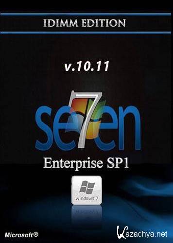 Windows 7 Enterprise SP1 IDimm Edition v.10.11 x86/x64 (2011)