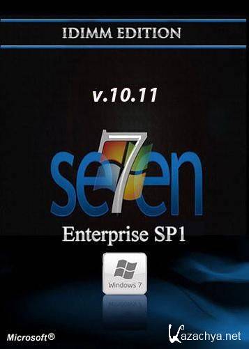 Windows 7 Enterprise SP1 IDimm Edition v.10.11 x86/x64