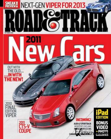 Road & Track Magazine 2010-10