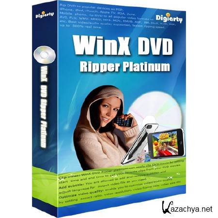 WinX DVD Ripper Platinum 6.0.2 Build 20110110