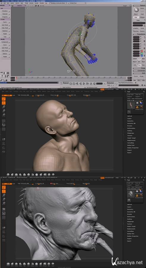 Tutorials - Zbrush - The birth of a creature