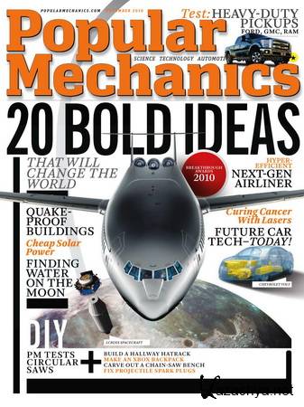 Popular Mechanics Magazine 2010-11