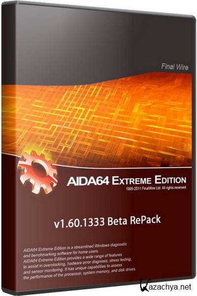 AIDA64 Extreme Edition v1.60.1333 Beta RePack (2011/ML/RUS)