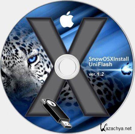SnowOSXUniFlash 1.2 Snow Leopard 10.6.7 (2011)