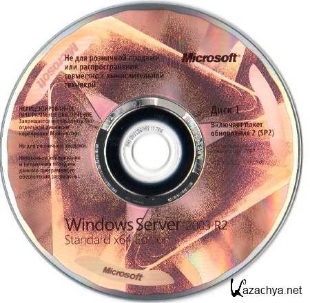 Windows Server 2003 R2 x64 Standard OEM with SP2 [RU]