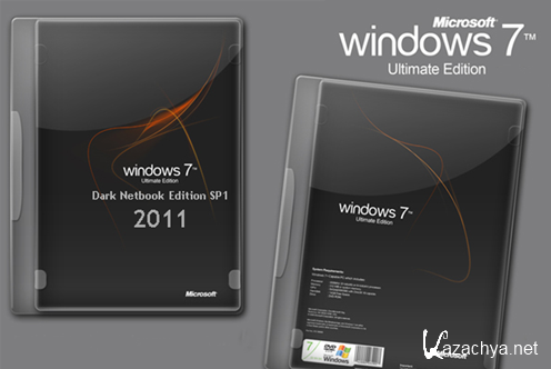 Windows 7 Dark Ultimate Netbook Edition SP1 x86 by CheateR