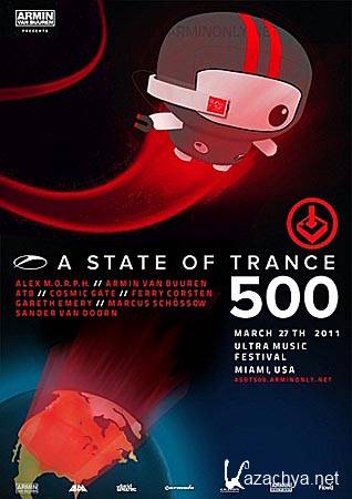 Armin van Buuren - A State of Trance 500 (2011 - Miami, USA)