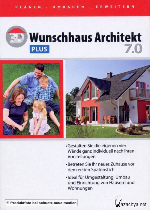 3D Wunschhaus Architekt 7.0 Plus (DVD-ISO)