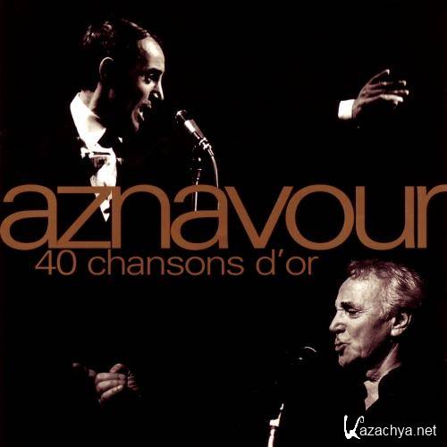 Charles Aznavour - 40 Chansons D'or (FLAC)