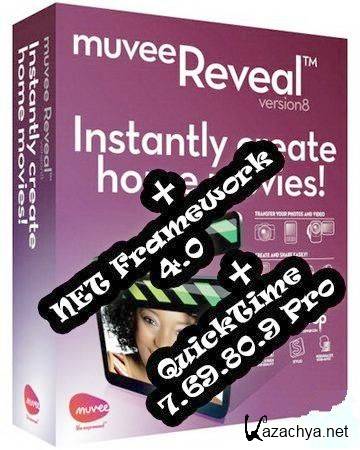 muvee Reveal 8.0.1.17654 Build 2421 ML/Rus Repack by chud1k92 + Style Pack