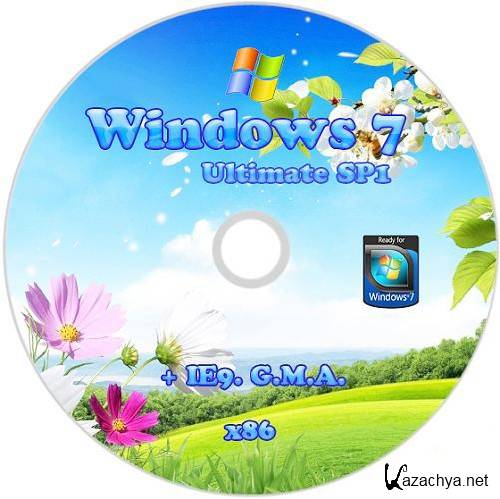Windows 7 Ultimate SP1 + IE9. G.M.A. 7601 (2011/RUS/x86)