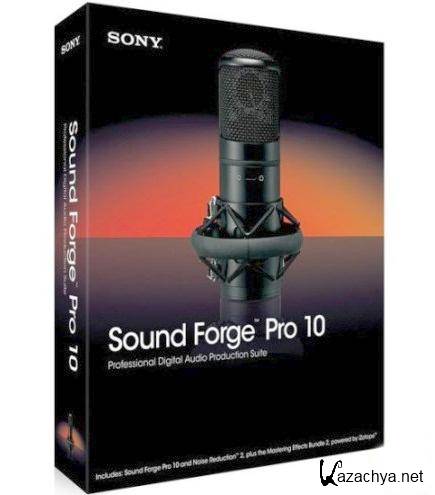 SONY Sound Forge Pro 10.0c Build 491 + Update Russian by Grigorich
