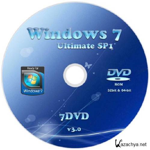 Windows 7 Ultimate SP1 32-bit & 64-bit by 7DVD v3.0 + WPI 32-bit&64-bit by 7DVD v3.0