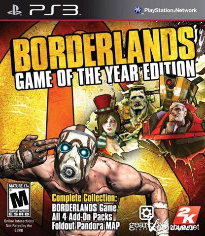 Borderlands: Game of the Year Edition (2011/ENG/PS3)