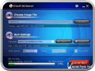 Xilisoft ISO Burner 1.0.56.1601 Portable