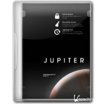 Elementary OS "Jupiter" 0.1 [x86] (1xCD)