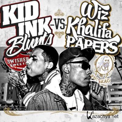 Wiz Khalifa & Kid Ink - Blunts vs. Papers (2011)