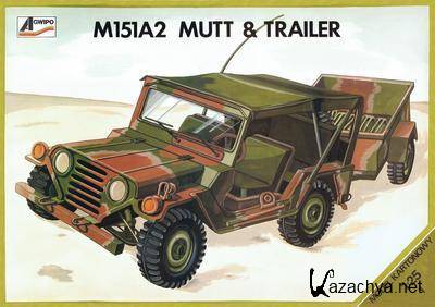 AGWIPO - M151A2 Mutt & Trailer