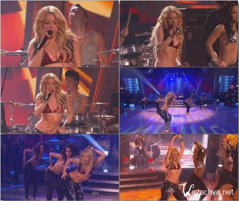 Shakira - Loca  (Dancing With The Stars 2010 Live)
