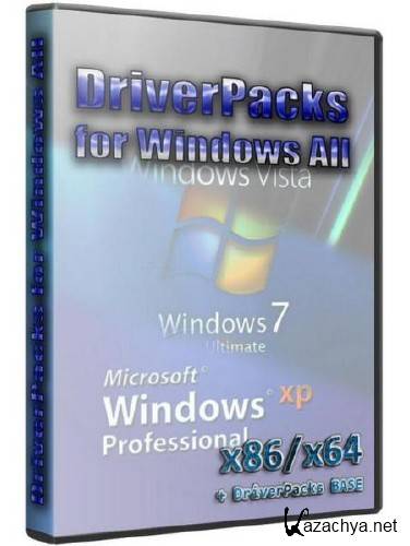 DriverPacks for Windows 2000 / XP / 2003 / Vista / 7 + DriverPacks BASE (12.04.2011/RUS/ENG)