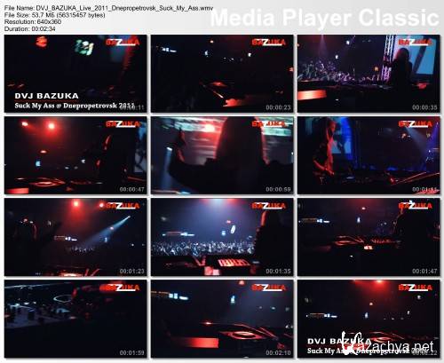 DVJ BAZUKA - Suck My Ass @ Live in Dnepropetrovsk 2011