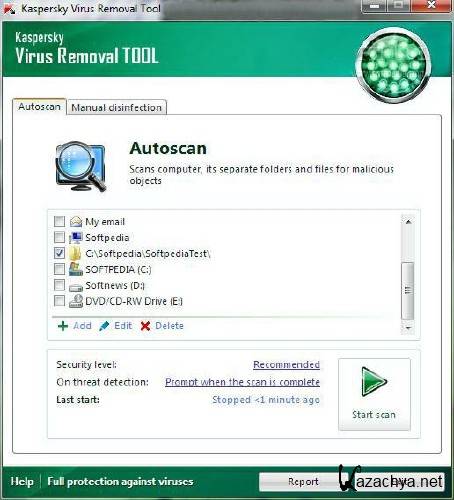 Kaspersky Virus Removal Tool v9.0.0.722 (AVP Tool)