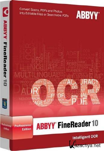 ABBYY FineReader Professional Edition v.10.0.102.130 (x32/x64/ML/RUS) -   (2011)