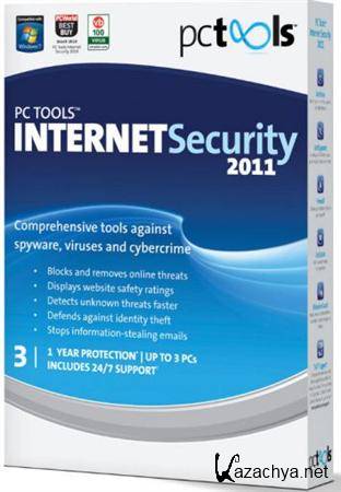 PC Tools Internet Security 2011 v.8.0.0.651 (x32/x64/ML/RUS) -  