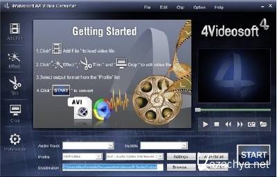 4Videosoft AVI Video Converter 3.3.22 Portable