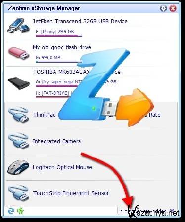 Zentimo xStorage Manager v 1.1.6.1090 Final ML Portable Rus