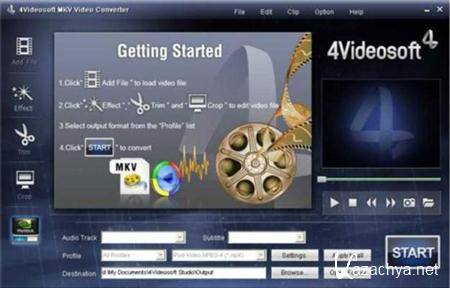 4Videosoft MKV Video Converter 3.3.22 + Portable