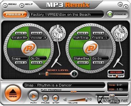 MP3 Remix Plus v3.706 For WMP Winamp