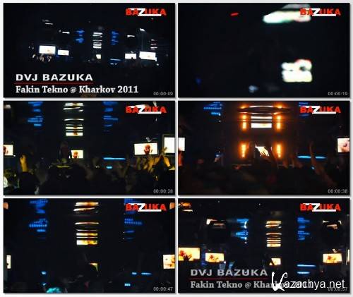 DVJ BAZUKA - Fakin Tekno @ Live in Kharkov 2011