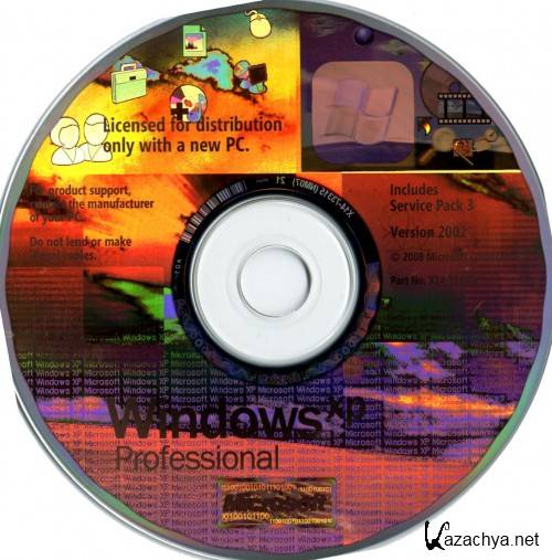  Windows XP SP3   MSDN - RU x86 cd x14-80484.iso