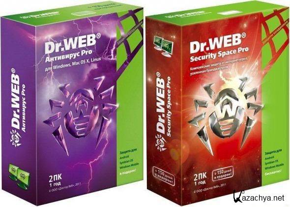 Dr.Web Anti-virus & Security Space Pro 6.0.5.04110 (2011) PC