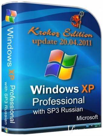 Windows XP Pro SP3 Final 86 Krokoz Edition Original