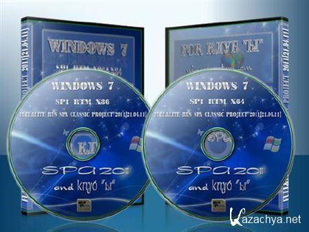 Microsoft Windows 7 SP1 RTM X86&64 Full&Lite (RUS/SPA/2 DVD/21.04.11)