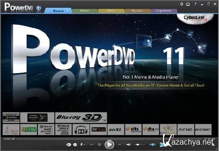 CyberLink PowerDVD 11.0.1620.51 Ultra (2011/Rus)