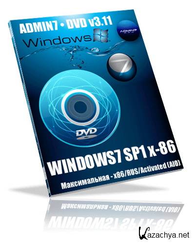  Windows'7 ������������ SP1 ADMIN7 v3.2011 (x86/RUS/DVD/OEM-Activation)