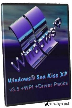 Windows Sea Kiss XP v3.5 + WPI + Driver Packs ( 2011)