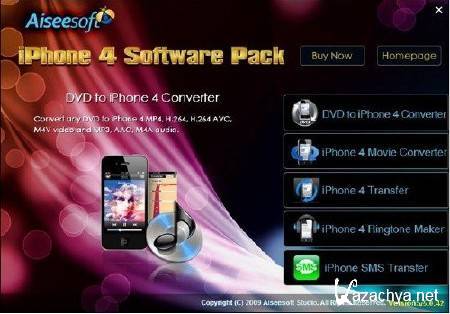Aiseesoft iPhone 4 Software Pack v5.0.42