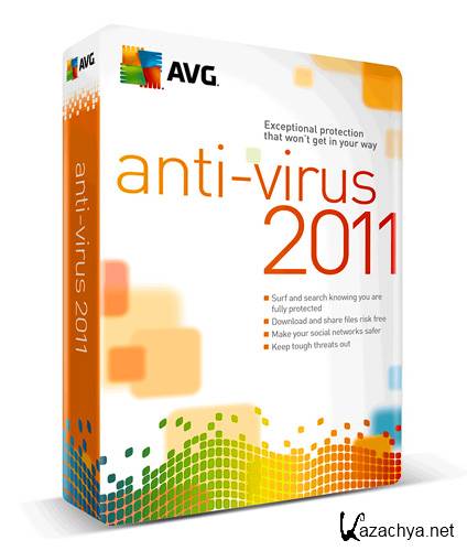 AVG Anti-Virus Free 2011 10.0.1325 build 3589 Final Rus