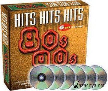 Various Artists - Hits Hits Hits 80s 90s (6CD) (2000).MP3
